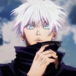 Jujutsu Kaisen anime serisinde Satoru Gojo’nun ikonik görünümü